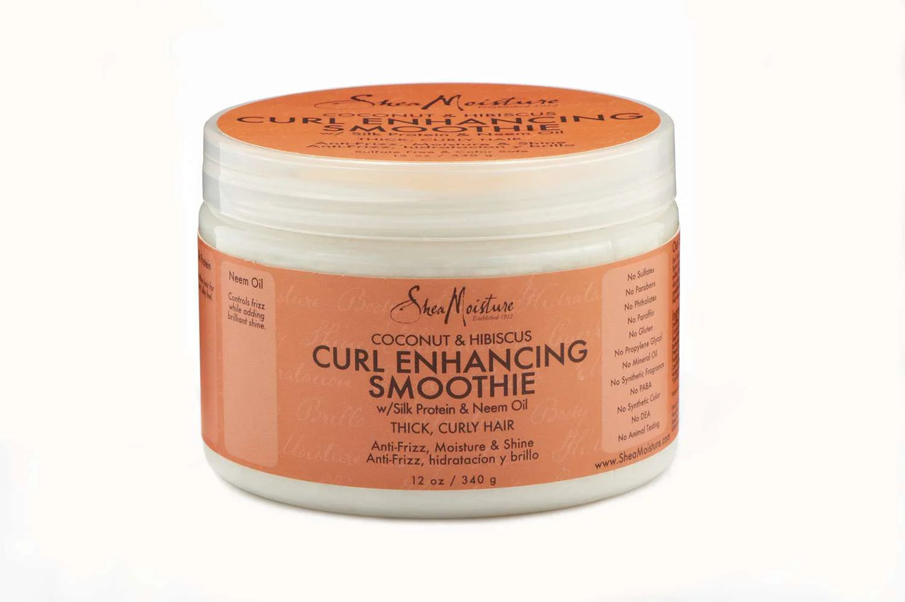 SheaMoisture Coconut & Hibiscus Curl Enhancing Smoothie – 12oz - ANNS BEAUTY SUPPLY