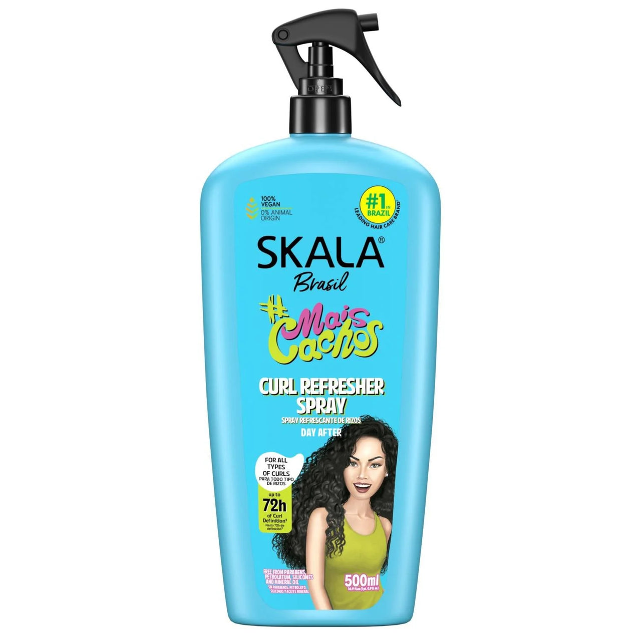 Skala Brasil #Mais Cachos Curl Refresher Spray 16.9 oz