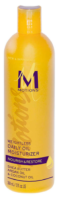 Motions Weightless Daily Oil Moisturizer Nourish and Restore 12 oz - ANNS BEAUTY SUPPLY