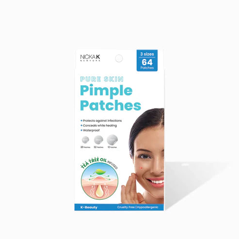 Nicka K New York Pure Skin Pimple Patches (64 Patches) - ANNS BEAUTY SUPPLY