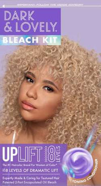 Dark & Lovely Uplift Bleach Kit – 8 Levels of Lift with Toning Conditioner - ANNS BEAUTY SUPPLY