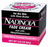 Nadinola Fade Cream for Dry Skin 2.25 oz – With Shea Butter & Hexylresorcinol