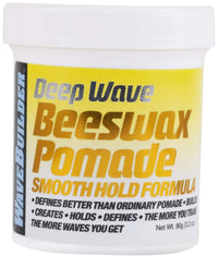 WaveBuilder Deep Wave Beeswax Pomade – 3 oz - ANNS BEAUTY SUPPLY