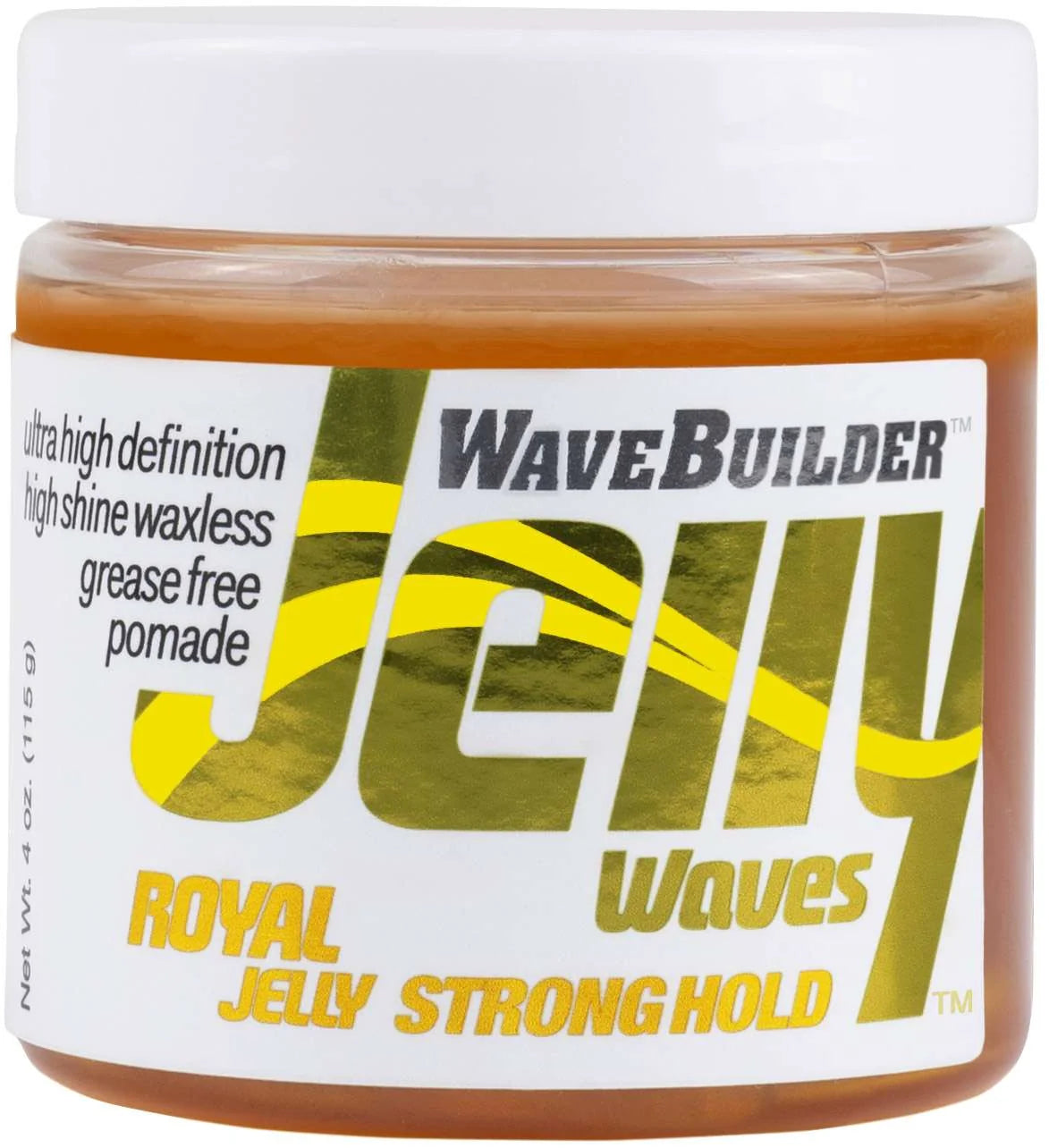 WaveBuilder Jelly Waves Royal Jelly Strong Hold Pomade – 4 oz