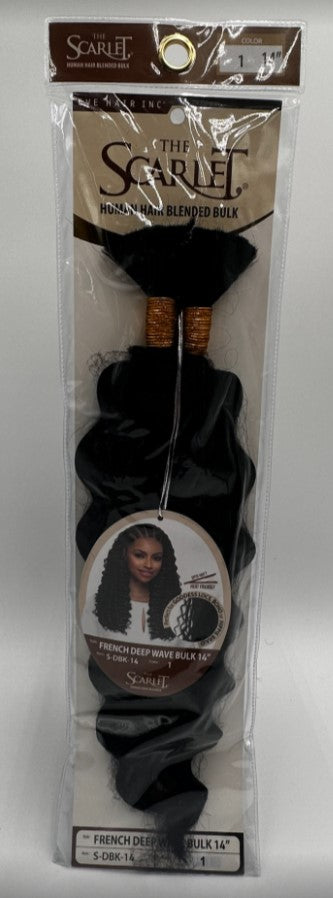 Eve Hair Scarlet French Deep Wave Bulk 18"