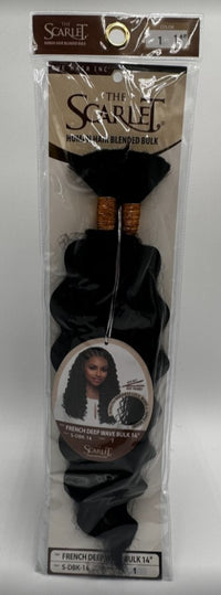Eve Hair Scarlet French Deep Wave Bulk 18