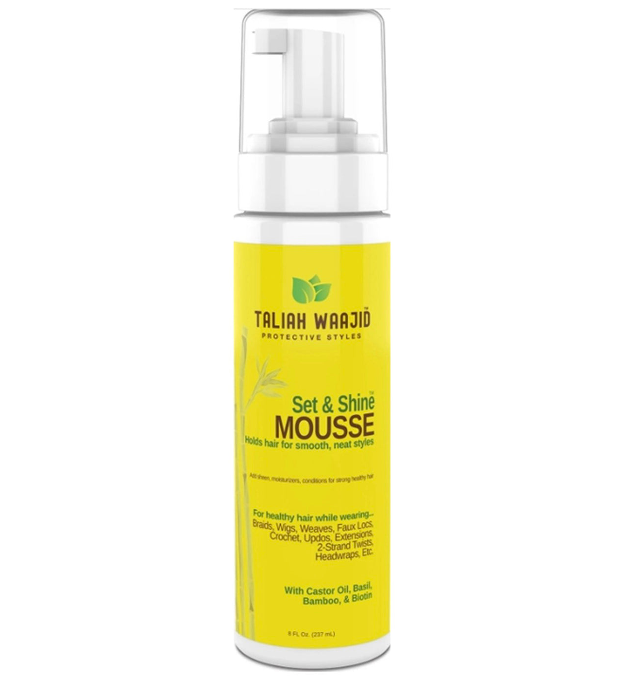 Taliah Waajid Set & Shine Mousse – 8 oz - ANNS BEAUTY SUPPLY
