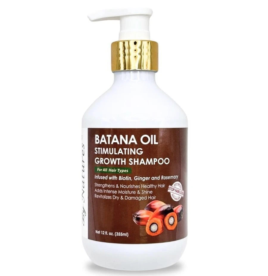 By Natures Batana Oil Stimulating Growth Shampoo 12 Oz - ANNS BEAUTY SUPPLY