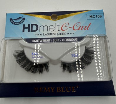 Remy Blue HD Melt C Curl Lashes MC108