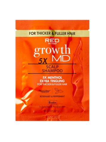RED by Kiss Growth MD 5X Scalp Shampoo – Thicker & Fuller Hair - ANNS BEAUTY SUPPLY