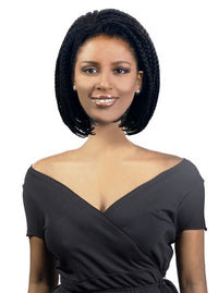 Genuine Deep Part Lace Wig Box Braid Wig Naomi
