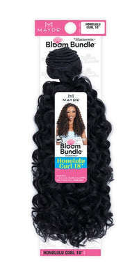 Mayde Bloom Bundle Honolulu Curl 18 Synthetic Hair - ANNS BEAUTY SUPPLY