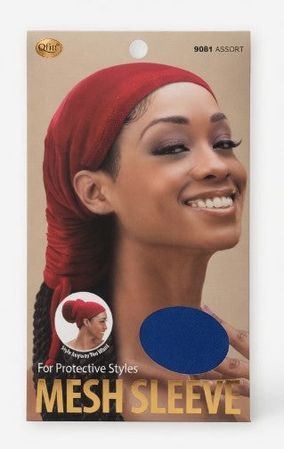 Qfitt Mesh Sleeve for Protective Styles Assorted (Model #9081) - ANNS BEAUTY SUPPLY