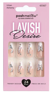 Poshmellow Lavish Desire Press-On Nails – 65567 - ANNS BEAUTY SUPPLY