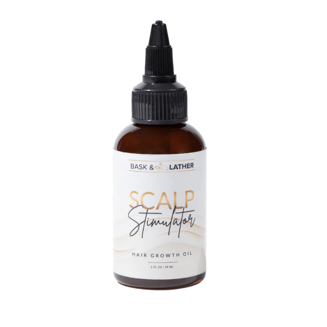 Bask & Lather Scalp Stimulator Hair Growth Oil 2 Fl. Oz. (59 ml)