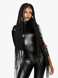 Sensationnel Strand X Full Hand Tied Braided Lace Wig Unit 2