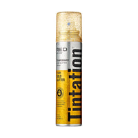 Red by Kiss Tintation Temporary Hair Glitter Spray – Gold Glitter TCS28