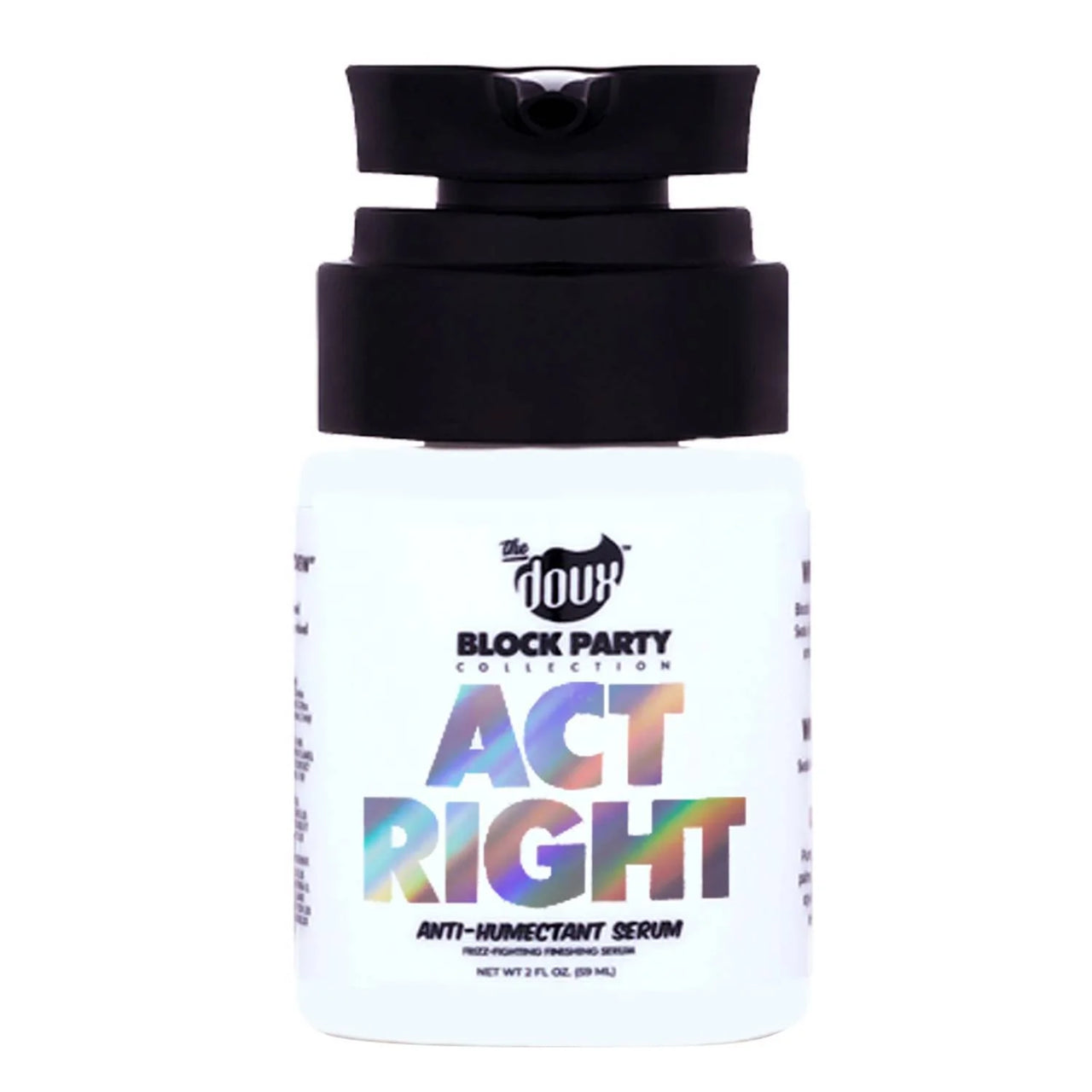 The Doux Block Party Act Right Anti Humectant Serum 2 oz - ANNS BEAUTY SUPPLY