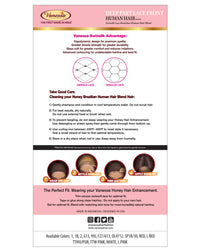 Vanessa Honey Collection Human Hair Blend Deep Part Lace Front Wig THB MINAJY 45