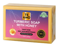 Te Amo Turmeric Soap with Honey – Nourishing Brightening Bar 150g