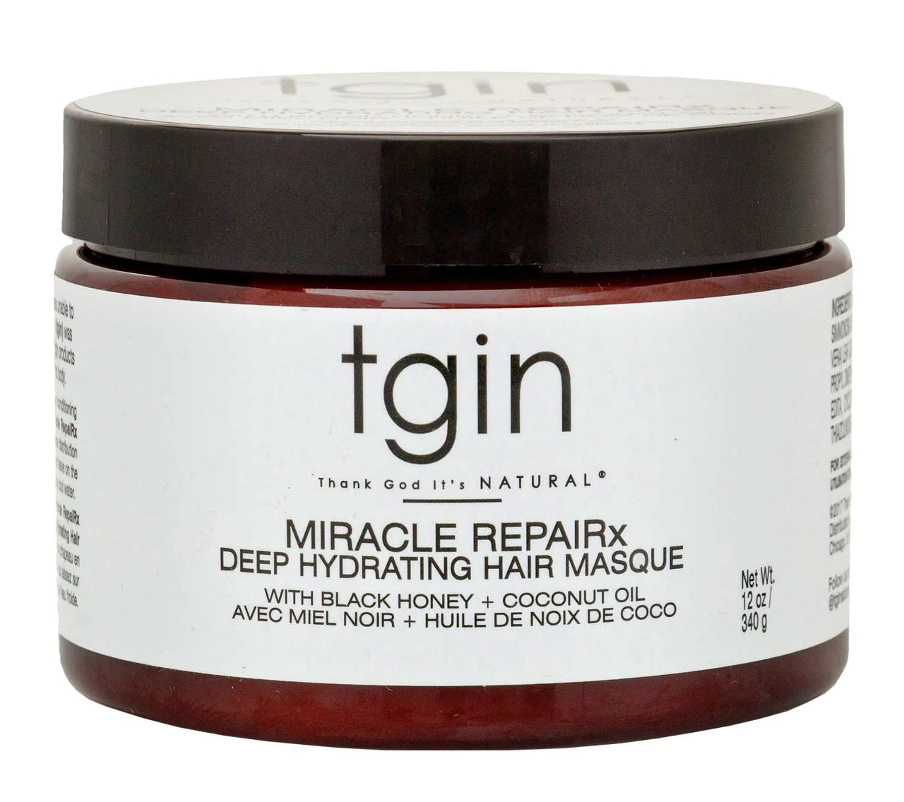 TGIN Miracle Repairx Deep Hydrating Hair Masque 12oz - ANNS BEAUTY SUPPLY