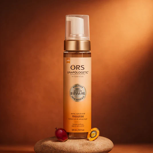 ORS Unapologetic Mousse For Curls & Coils 224 mL / 7.6 Fl. Oz.