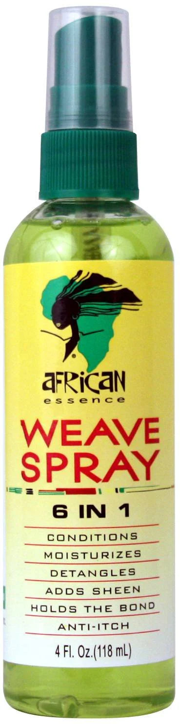 African Essence Weave Spray 6 In 1 4 oz - ANNS BEAUTY SUPPLY