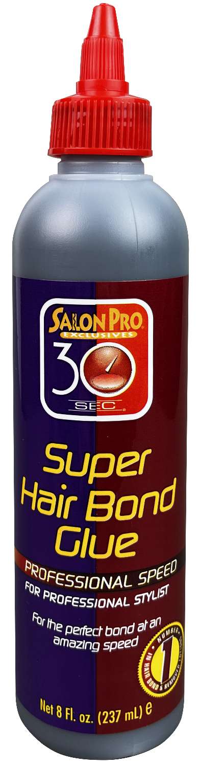 Salon Pro 30 Second Super Hair Bond Glue Professional Speed 8 oz