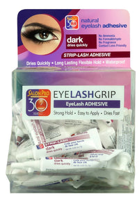 Salon Pro 30 Sec Eyelash Grip Strip Lash Adhesive Dark Tube 0.25oz - ANNS BEAUTY SUPPLY