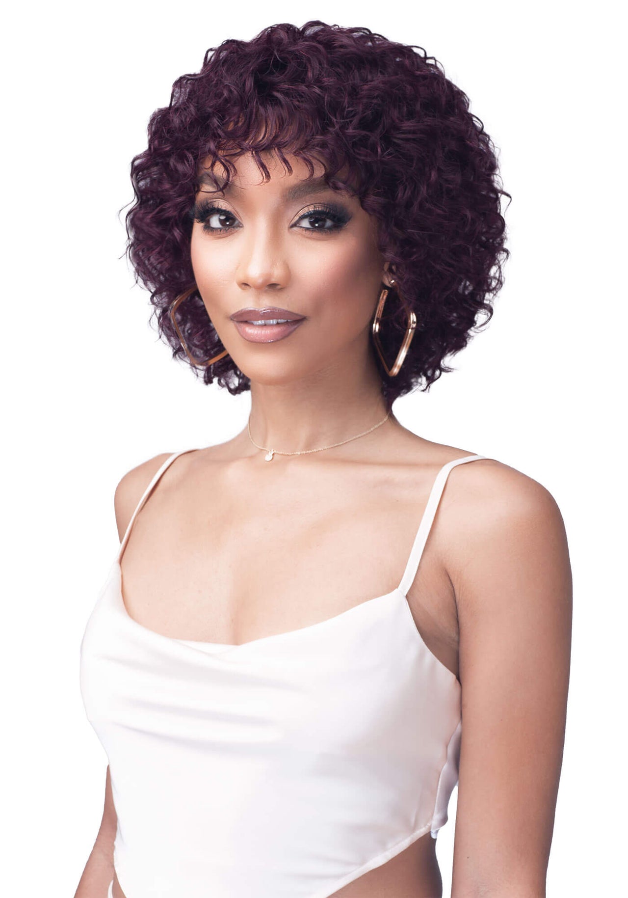 Laude & Co. 100% Unprocessed Human Hair Leona Full Wig UGH011_NATURAL BK