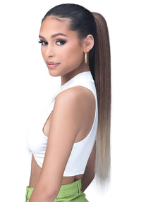 Laude & Co. Synthetic Drawstring Ponytail – Straight 26