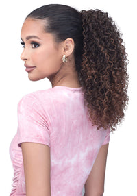 Laude Hair Synthetic Drawstring Ponytail – Jerry Curl 14