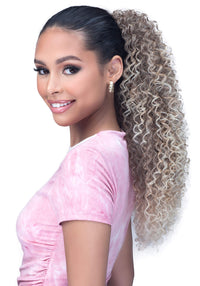 Laude Hair Synthetic Drawstring Ponytail – Jerry Curl 20