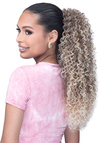 Laude Hair Synthetic Drawstring Ponytail – Jerry Curl 20