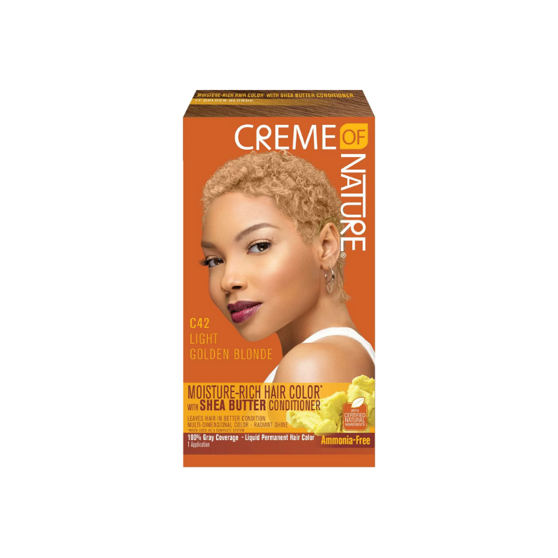 Creme of Nature Liquid Hair Color – Light Golden Blonde - 42 - ANNS BEAUTY SUPPLY