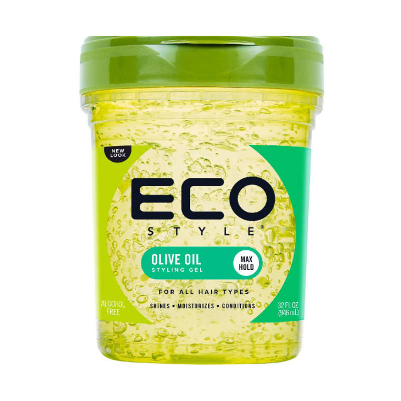 Eco Style Olive Oil Styling Gel – 32 oz - ANNS BEAUTY SUPPLY