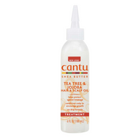 Cantu Tea Tree & Jojoba Hair & Scalp Oil – 6 FL OZ - ANNS BEAUTY SUPPLY