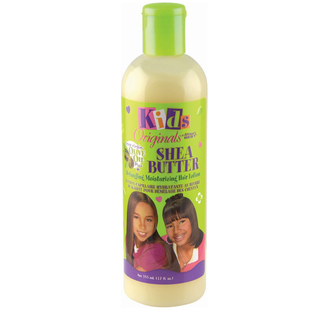 Africa's Best Kids Originals Shea Butter Detangling Moisturizing Hair Lotion – 12 FL OZ - ANNS BEAUTY SUPPLY