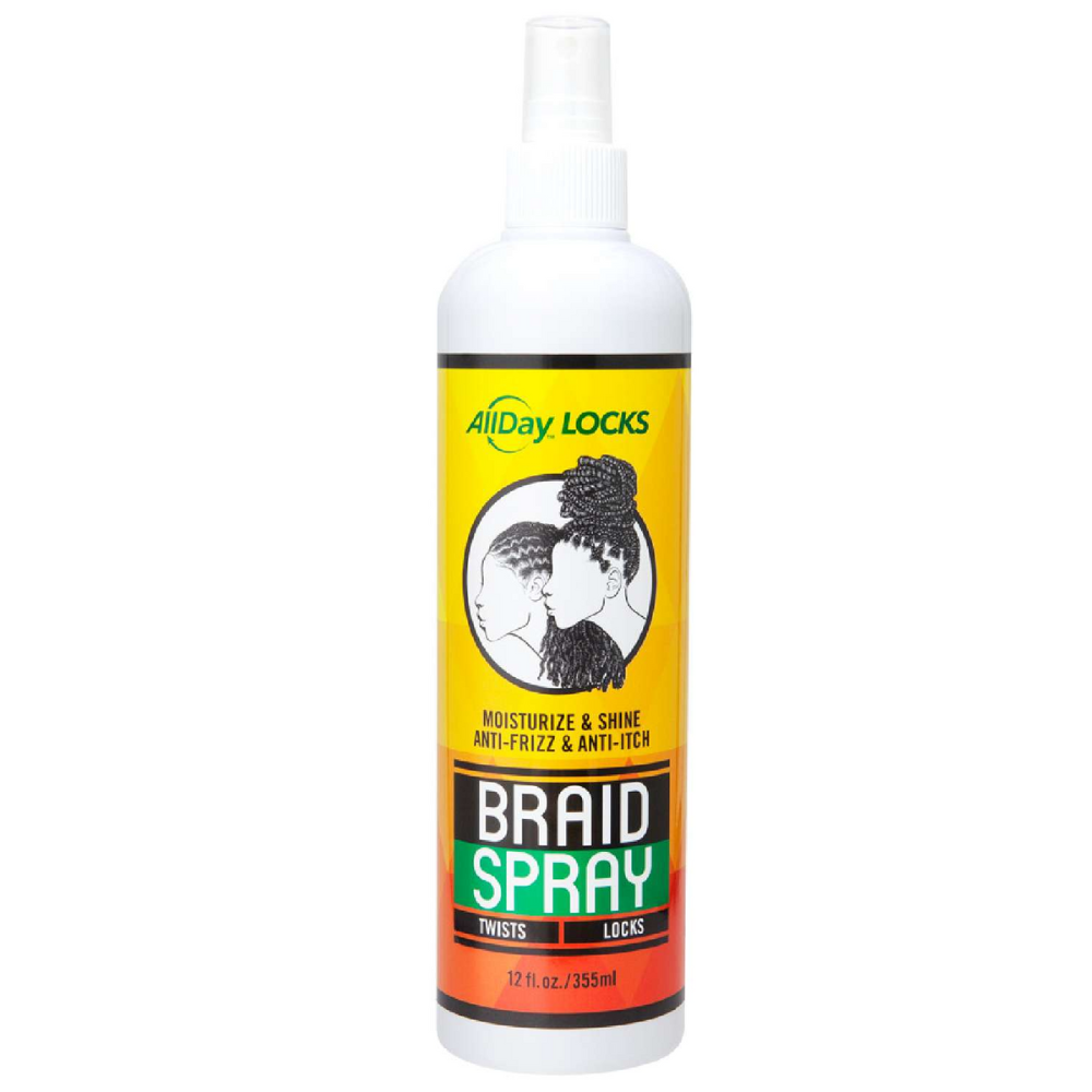 ALLDAY LOCKS Braid Spray – 12 oz - ANNS BEAUTY SUPPLY