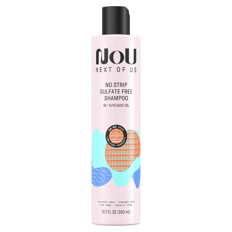 NOU Next of Us No Strip Sulfate-Free Shampoo with Avocado Oil – 10.1 oz - ANNS BEAUTY SUPPLY