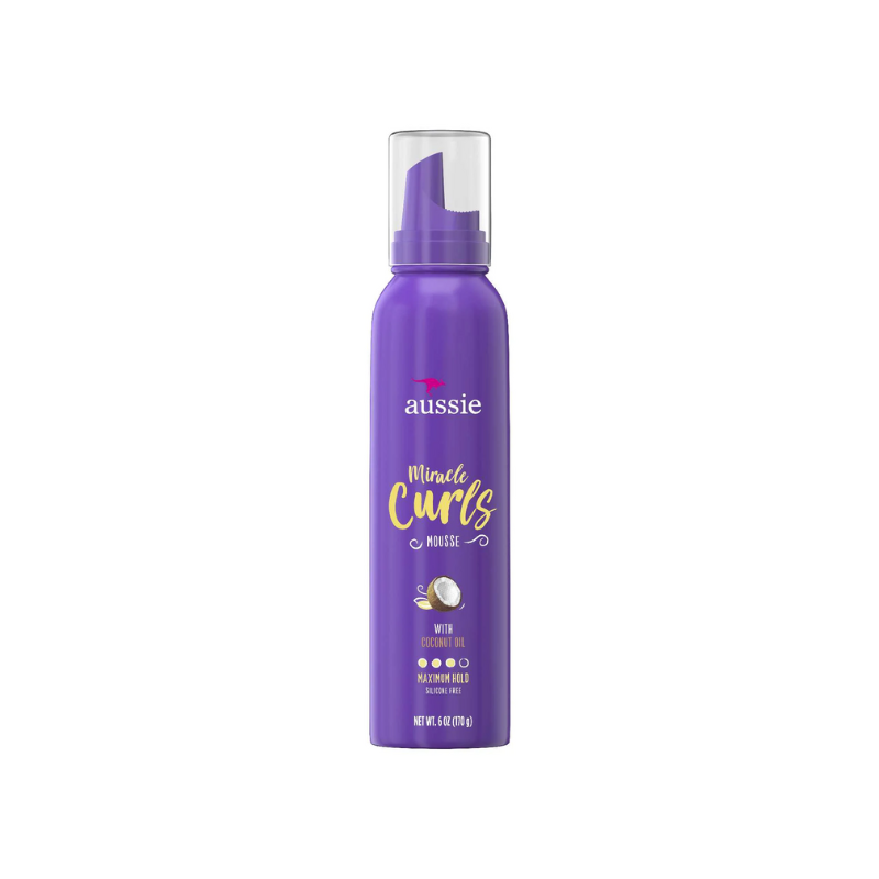 AUSSIE MIRACLE CURLS MOUSSE – 6 OZ - ANNS BEAUTY SUPPLY