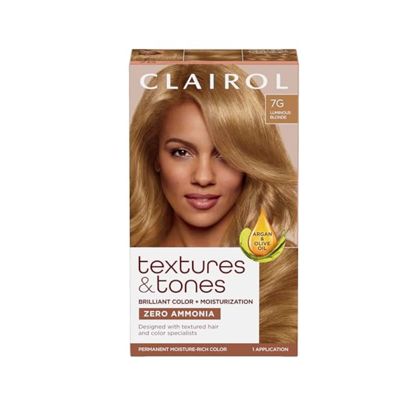 Clairol Textures & Tones Permanent Hair Color - 7G Luminous Blonde - ANNS BEAUTY SUPPLY
