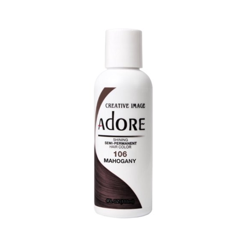Adore Shining Semi-Permanent Hair Color - 106 Mahogany - 4 oz - ANNS BEAUTY SUPPLY