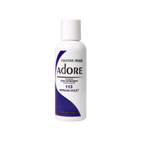 Adore Shining Semi-Permanent Hair Color – 113 African Violet -4 oz - ANNS BEAUTY SUPPLY