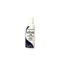 Adore Shining Semi-Permanent Hair Color – Purple Black 125 - 4 oz - ANNS BEAUTY SUPPLY