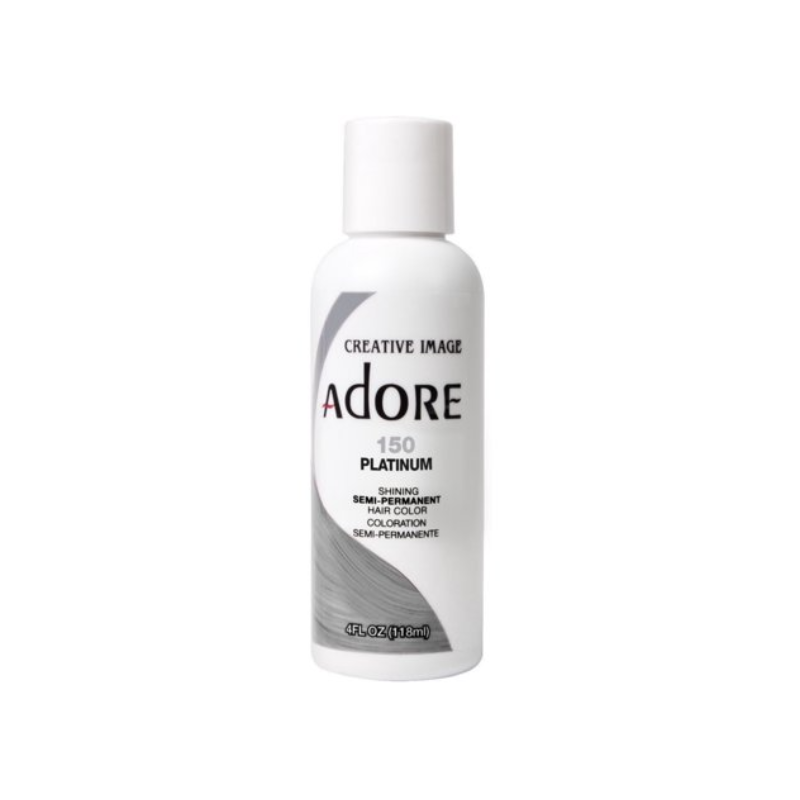 Adore Shining Semi-Permanent Hair Color – Platinum 150 - 4 oz - ANNS BEAUTY SUPPLY