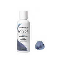 Adore Semi-Permanent Hair Color 198 Powder Blue – 4 oz - ANNS BEAUTY SUPPLY
