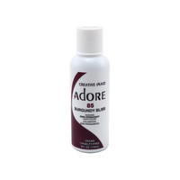 Adore Semi-Permanent Hair Color 85 Burgundy Bliss – 4 oz - ANNS BEAUTY SUPPLY