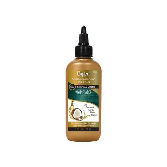 Bigen Semi-Permanent Hair Color – Emerald Green EG3 – 3.0 FL oz