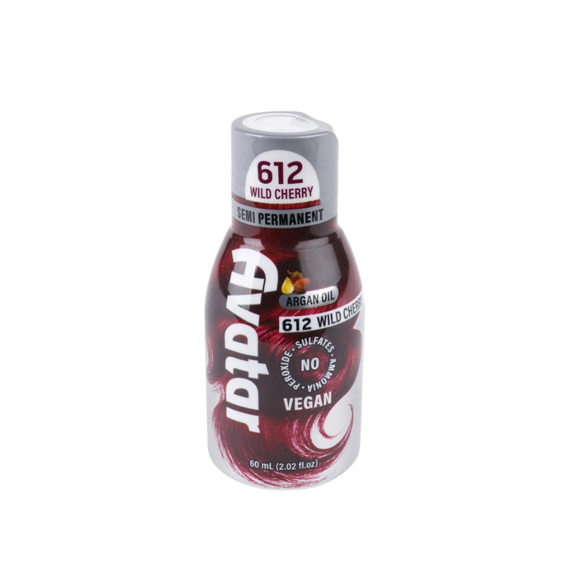 Argan Oil Semi Permanent Hair Dye 612 Wild Cherry – 2.02oz - ANNS BEAUTY SUPPLY